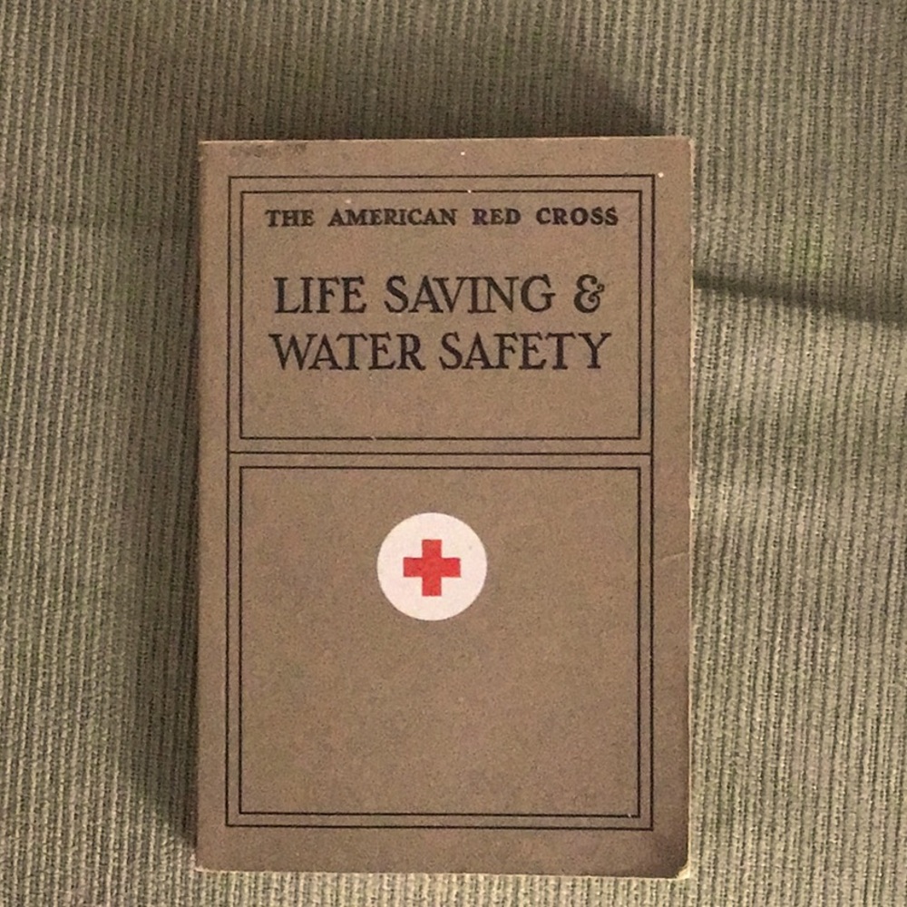 Like new collectible The American Red Cross Life Saving & Water Safety.